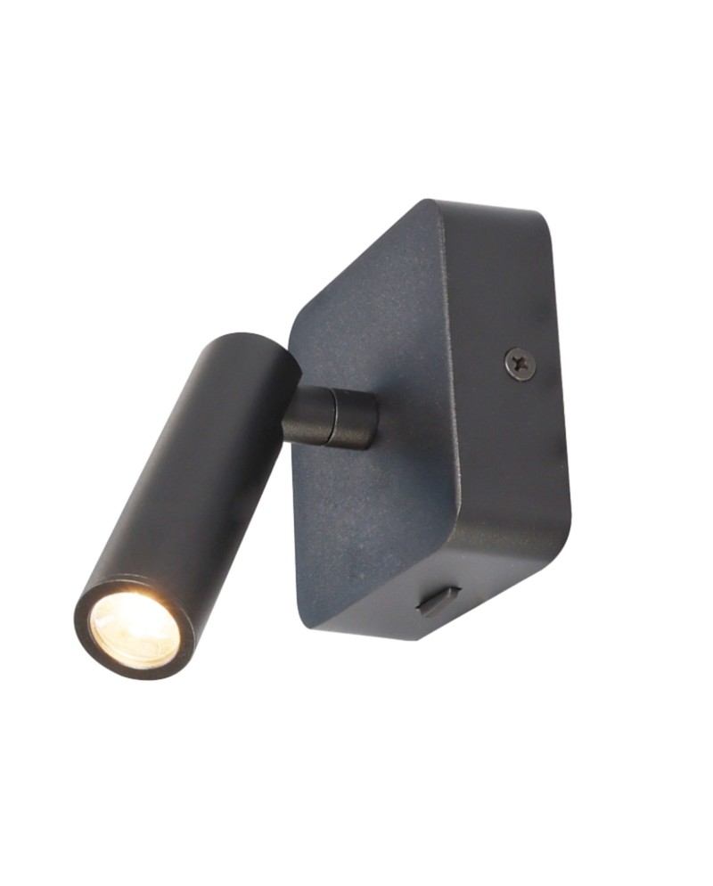 POPA * APLIQUE LECTOR 3W 3000K NEGRO